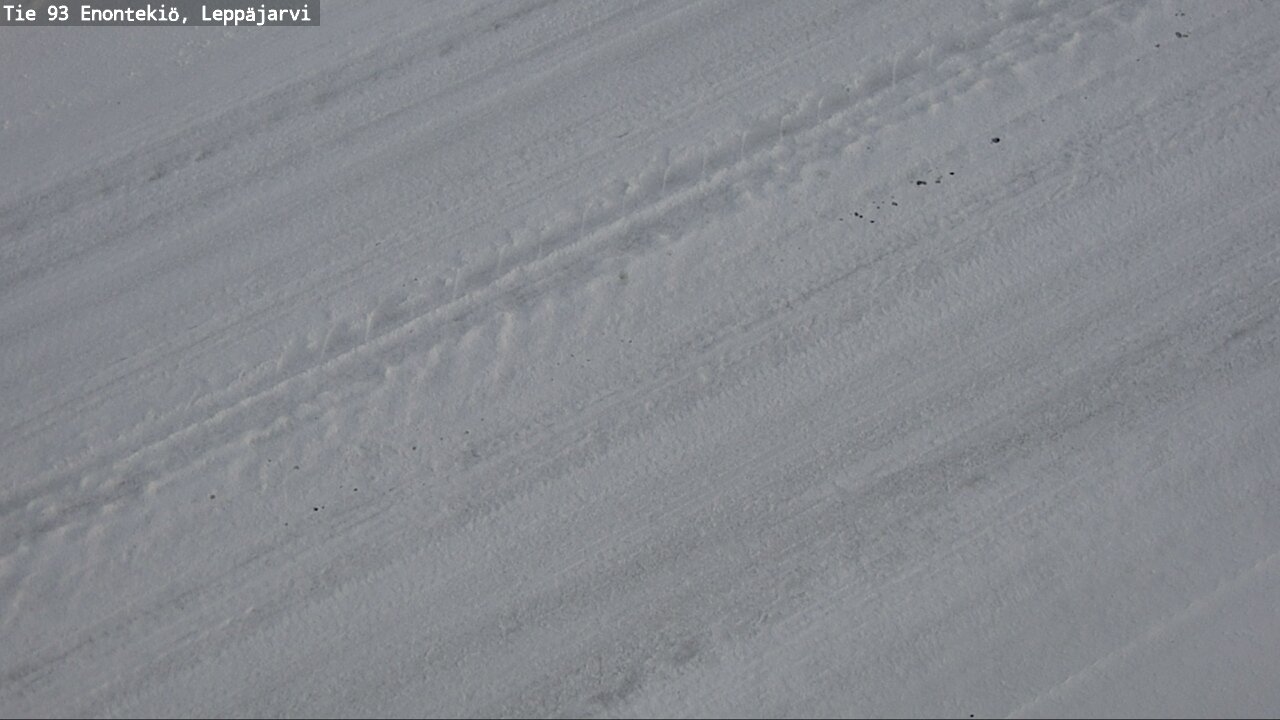 Weather Camera Image Road 93 Enontekiö, Leppäjärvi, Enontekiö, Lappi