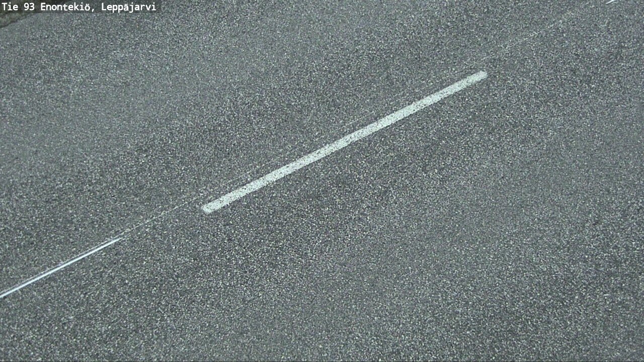 Weather Camera Image Road 93 Enontekiö, Leppäjärvi, Enontekiö, Lappi