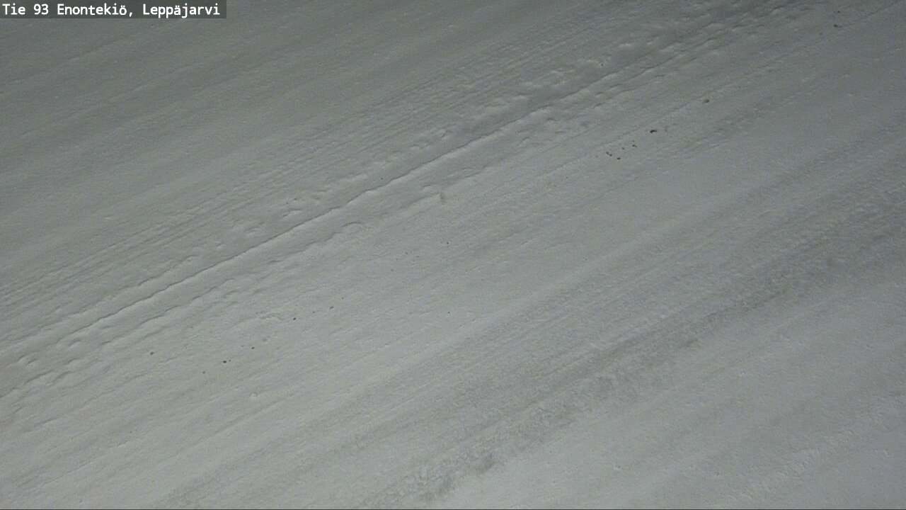 Weather Camera Image Road 93 Enontekiö, Leppäjärvi, Enontekiö, Lappi
