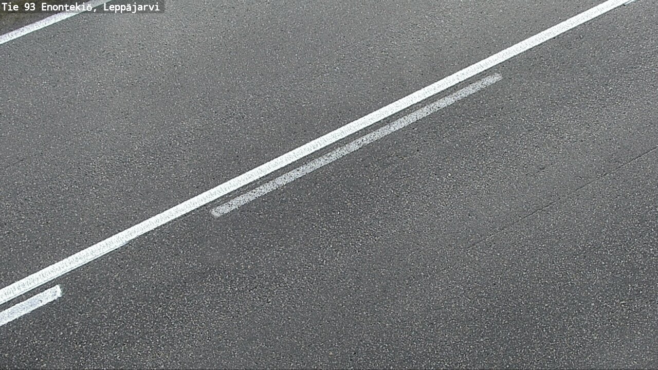 Weather Camera Image Road 93 Enontekiö, Leppäjärvi, Enontekiö, Lappi