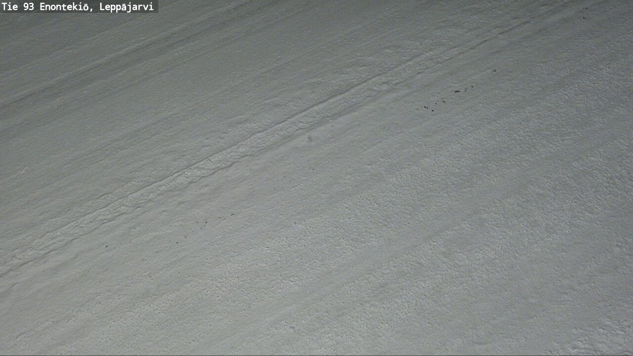 Weather Camera Image Road 93 Enontekiö, Leppäjärvi, Enontekiö, Lappi