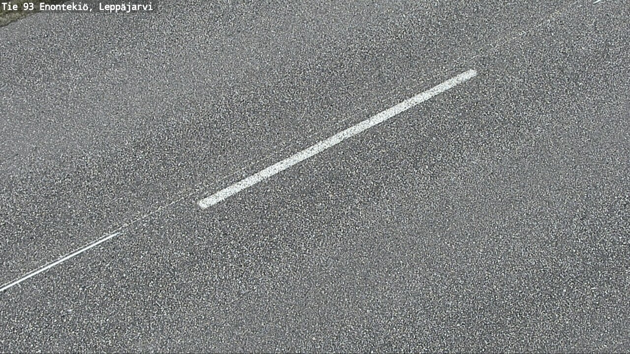 Weather Camera Image Road 93 Enontekiö, Leppäjärvi, Enontekiö, Lappi