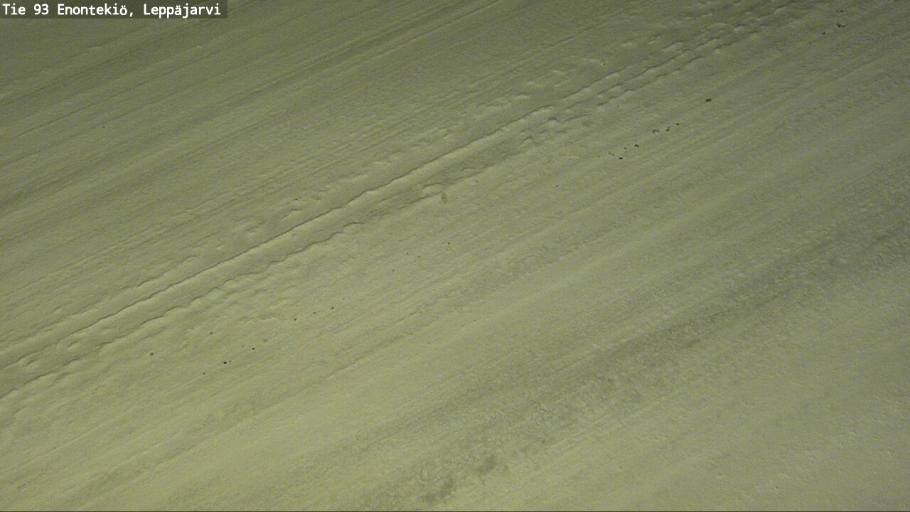 Weather Camera Image Road 93 Enontekiö, Leppäjärvi, Enontekiö, Lappi