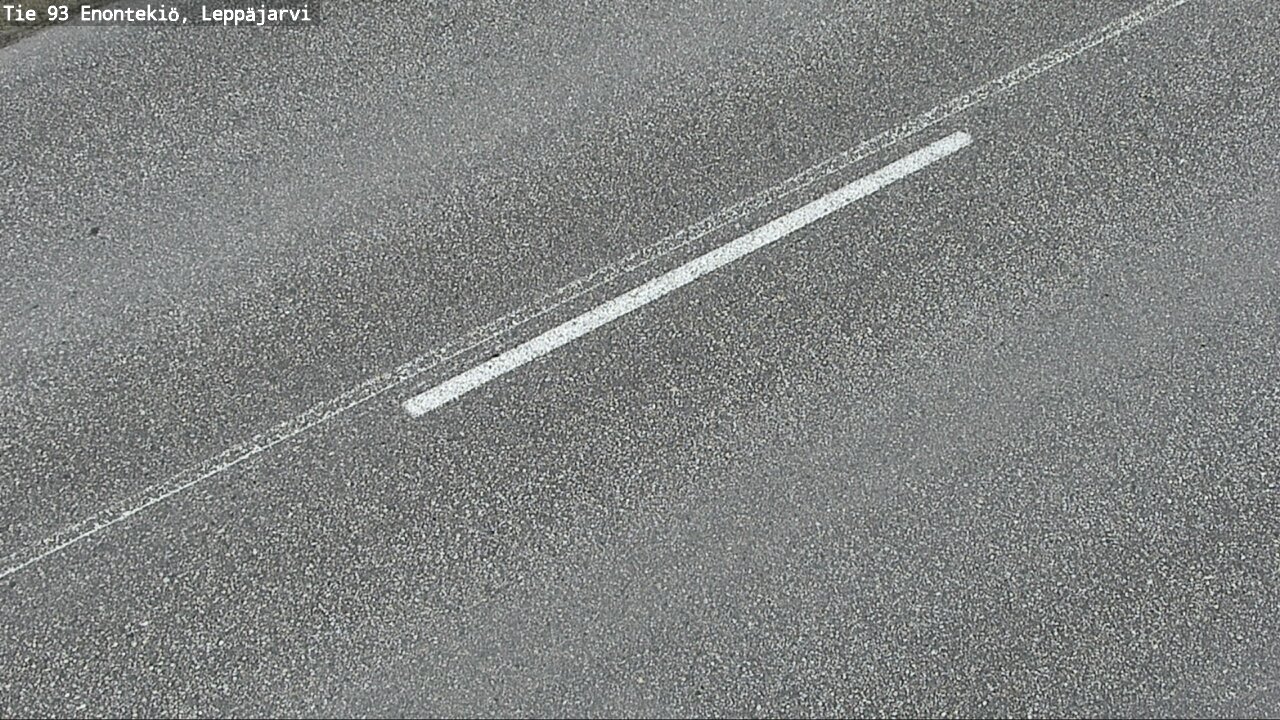 Weather Camera Image Väg 93 Enontekis, Leppäjärvi, Enontekiö, Lappi