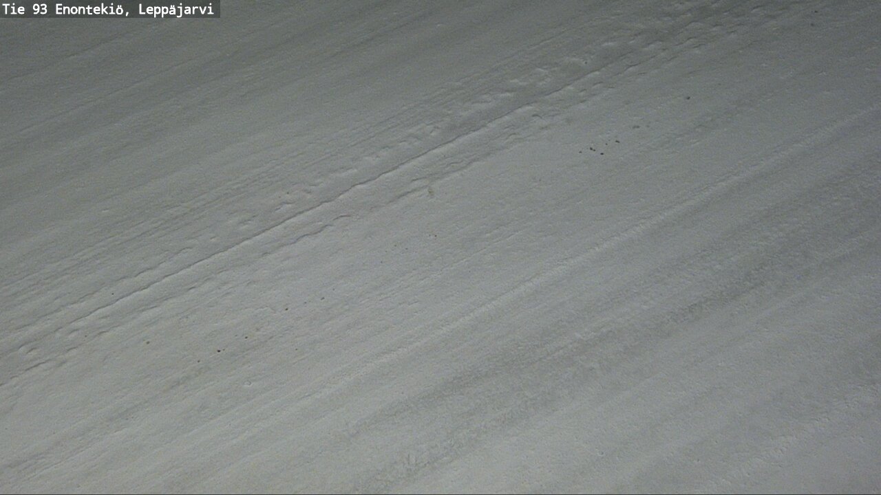 Weather Camera Image Road 93 Enontekiö, Leppäjärvi, Enontekiö, Lappi