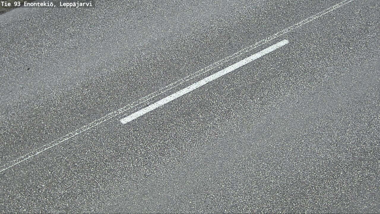 Weather Camera Image Väg 93 Enontekis, Leppäjärvi, Enontekiö, Lappi