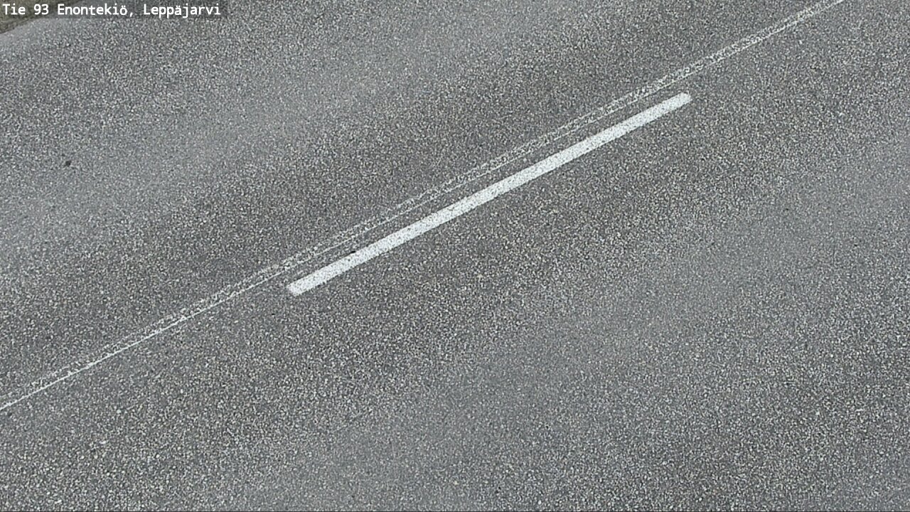 Weather Camera Image Väg 93 Enontekis, Leppäjärvi, Enontekiö, Lappi