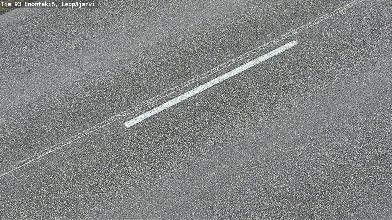 Weather Camera Image Väg 93 Enontekis, Leppäjärvi, Enontekiö, Lappi