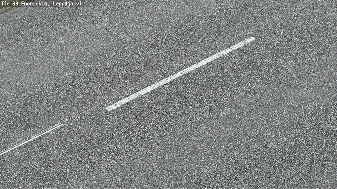 Weather Camera Image Road 93 Enontekiö, Leppäjärvi, Enontekiö, Lappi