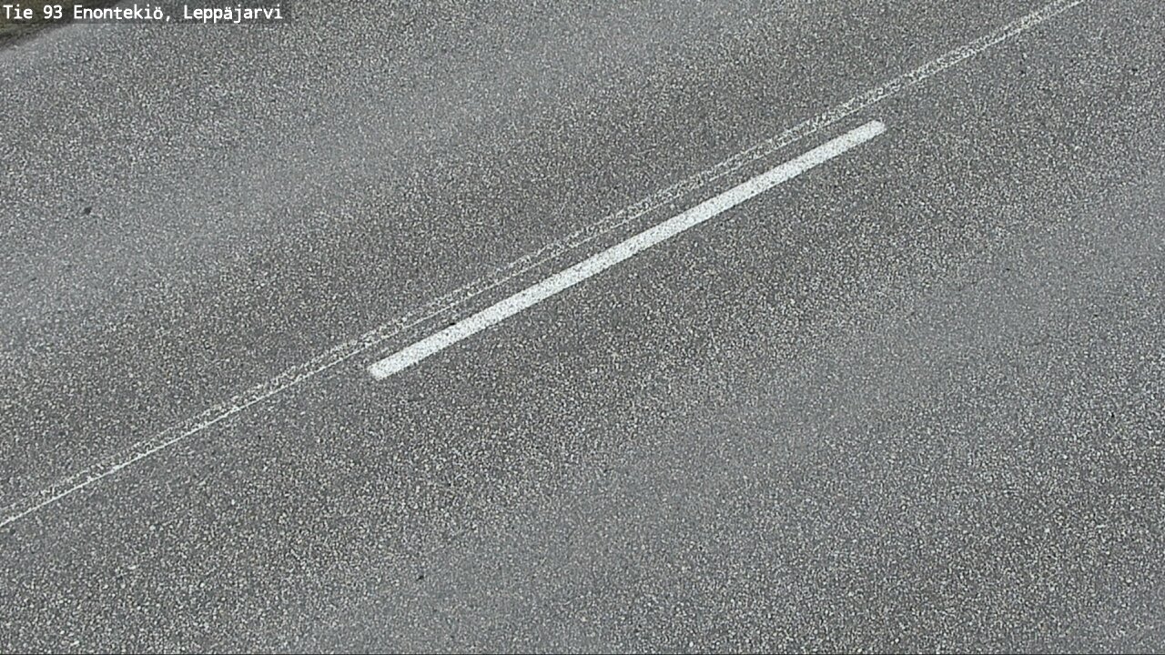 Weather Camera Image Väg 93 Enontekis, Leppäjärvi, Enontekiö, Lappi
