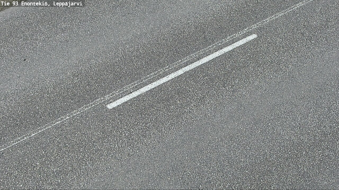 Weather Camera Image Väg 93 Enontekis, Leppäjärvi, Enontekiö, Lappi