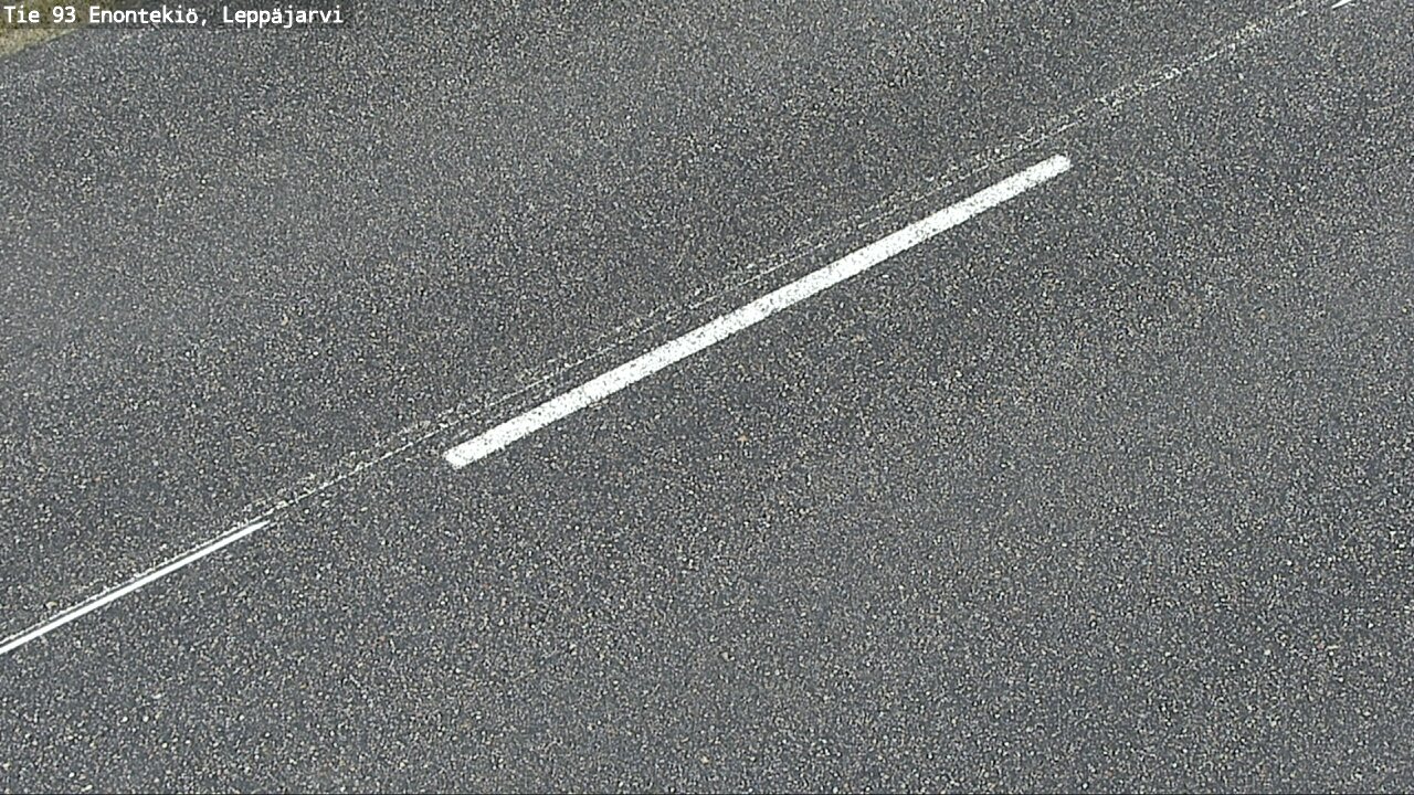 Weather Camera Image Road 93 Enontekiö, Leppäjärvi, Enontekiö, Lappi