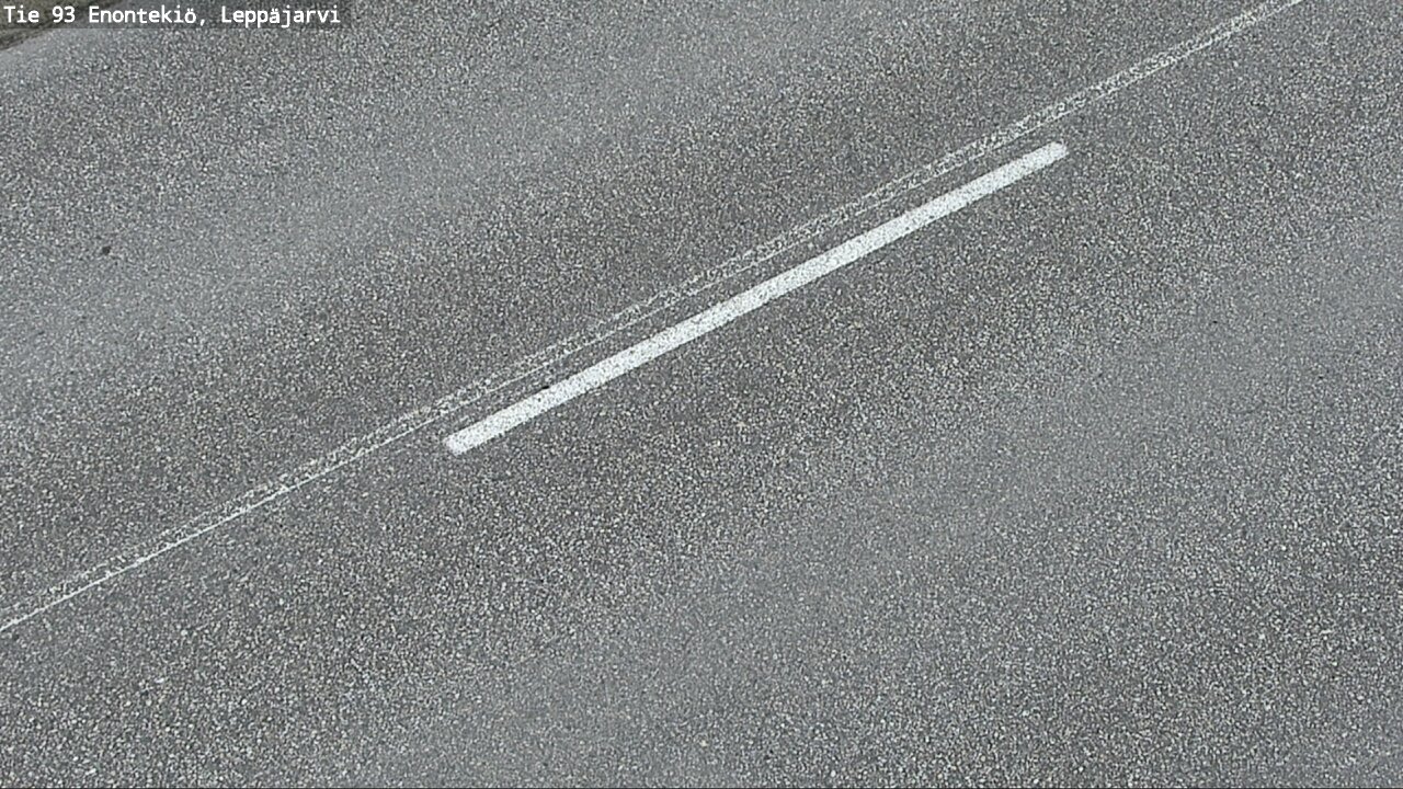 Weather Camera Image Väg 93 Enontekis, Leppäjärvi, Enontekiö, Lappi
