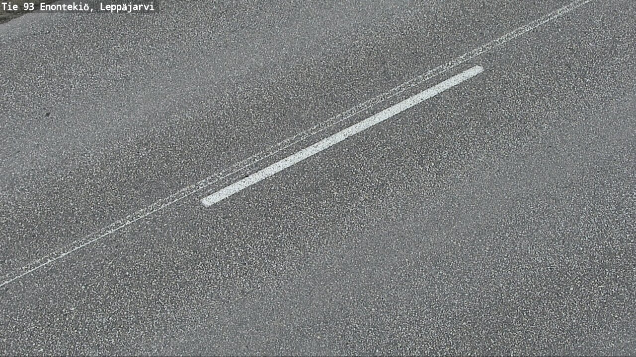 Weather Camera Image Väg 93 Enontekis, Leppäjärvi, Enontekiö, Lappi