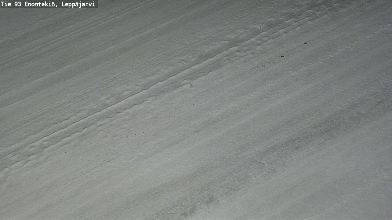 Weather Camera Image Road 93 Enontekiö, Leppäjärvi, Enontekiö, Lappi