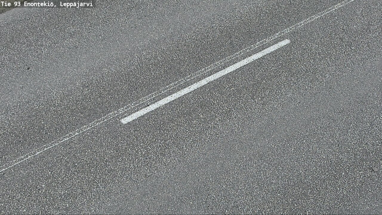 Weather Camera Image Väg 93 Enontekis, Leppäjärvi, Enontekiö, Lappi