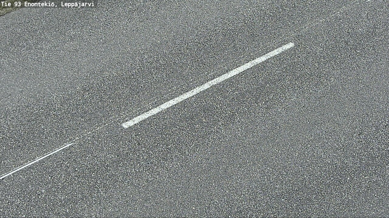 Weather Camera Image Road 93 Enontekiö, Leppäjärvi, Enontekiö, Lappi