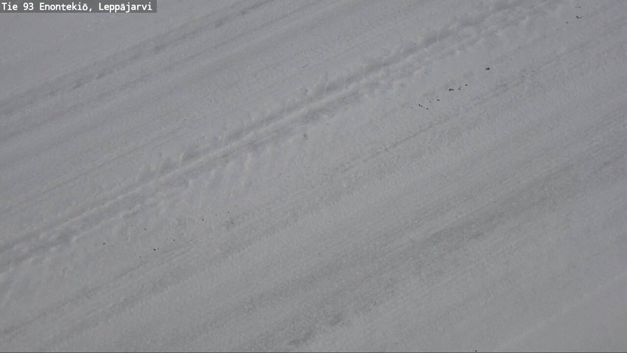 Weather Camera Image Road 93 Enontekiö, Leppäjärvi, Enontekiö, Lappi
