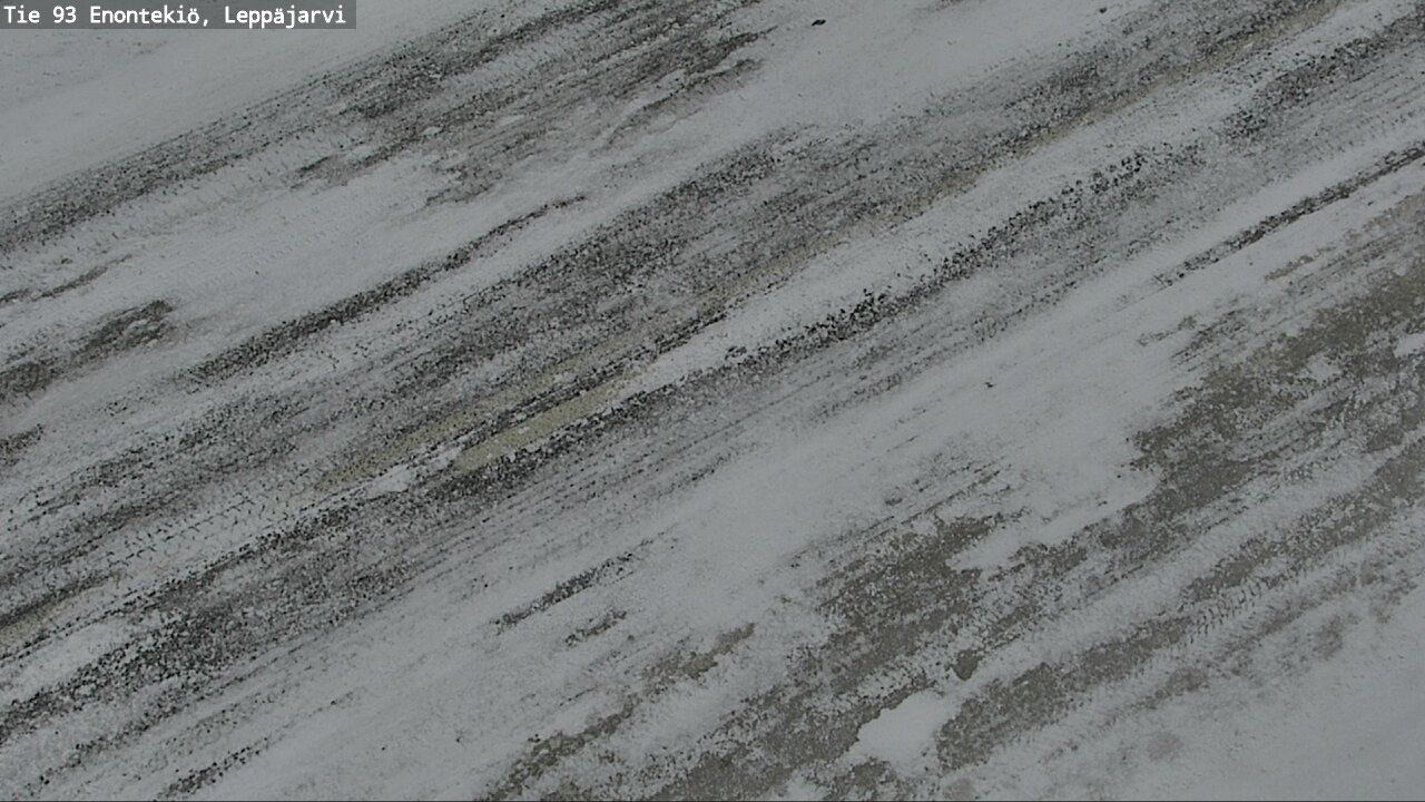 Weather Camera Image Road 93 Enontekiö, Leppäjärvi, Enontekiö, Lappi