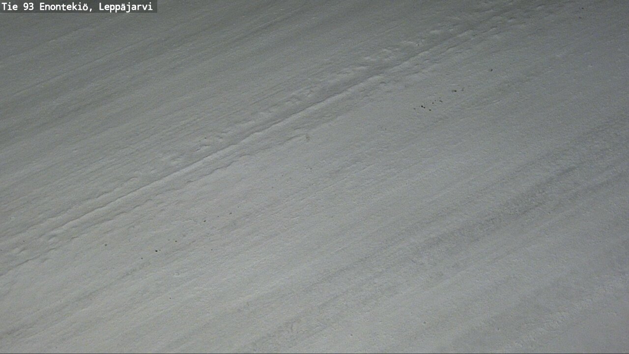 Weather Camera Image Road 93 Enontekiö, Leppäjärvi, Enontekiö, Lappi