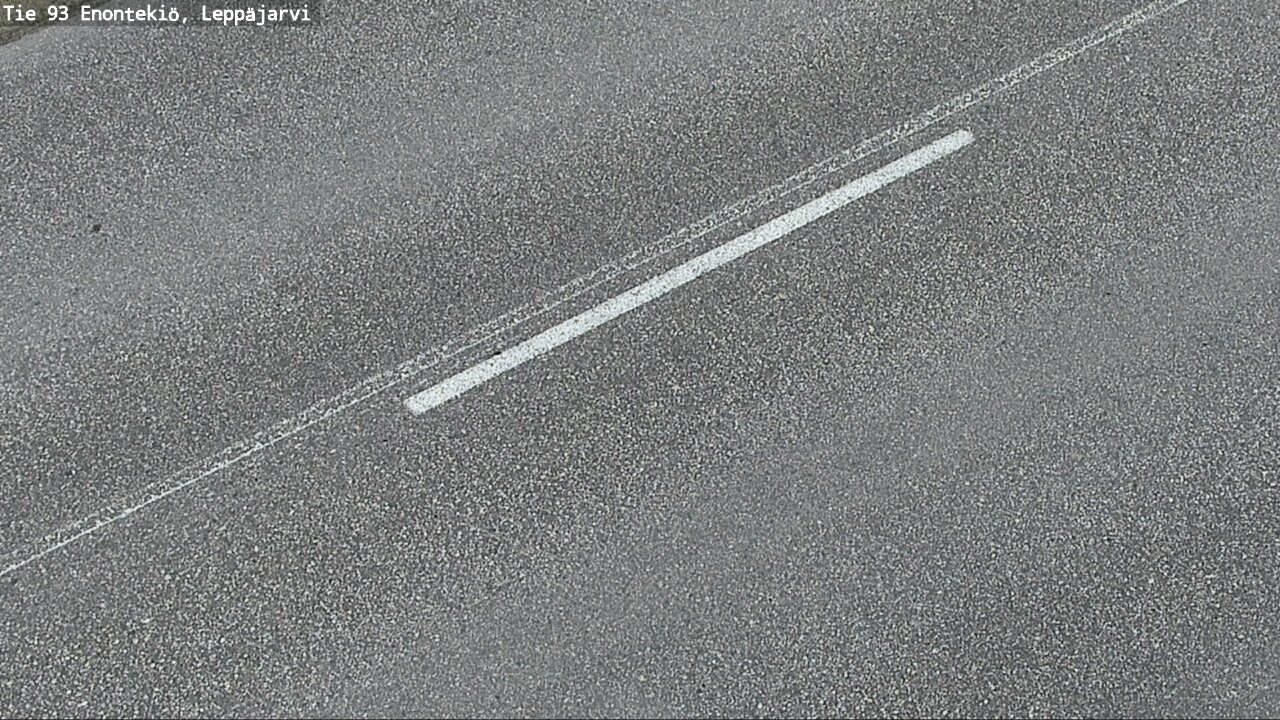 Weather Camera Image Väg 93 Enontekis, Leppäjärvi, Enontekiö, Lappi