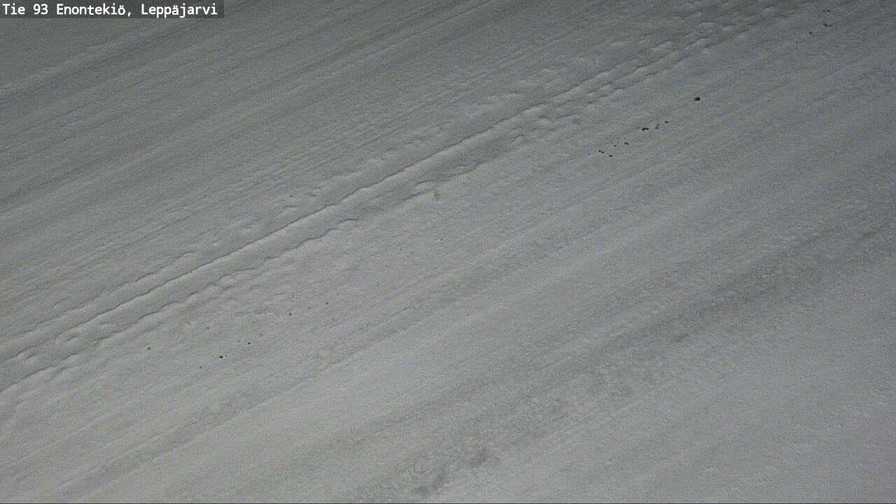 Weather Camera Image Road 93 Enontekiö, Leppäjärvi, Enontekiö, Lappi