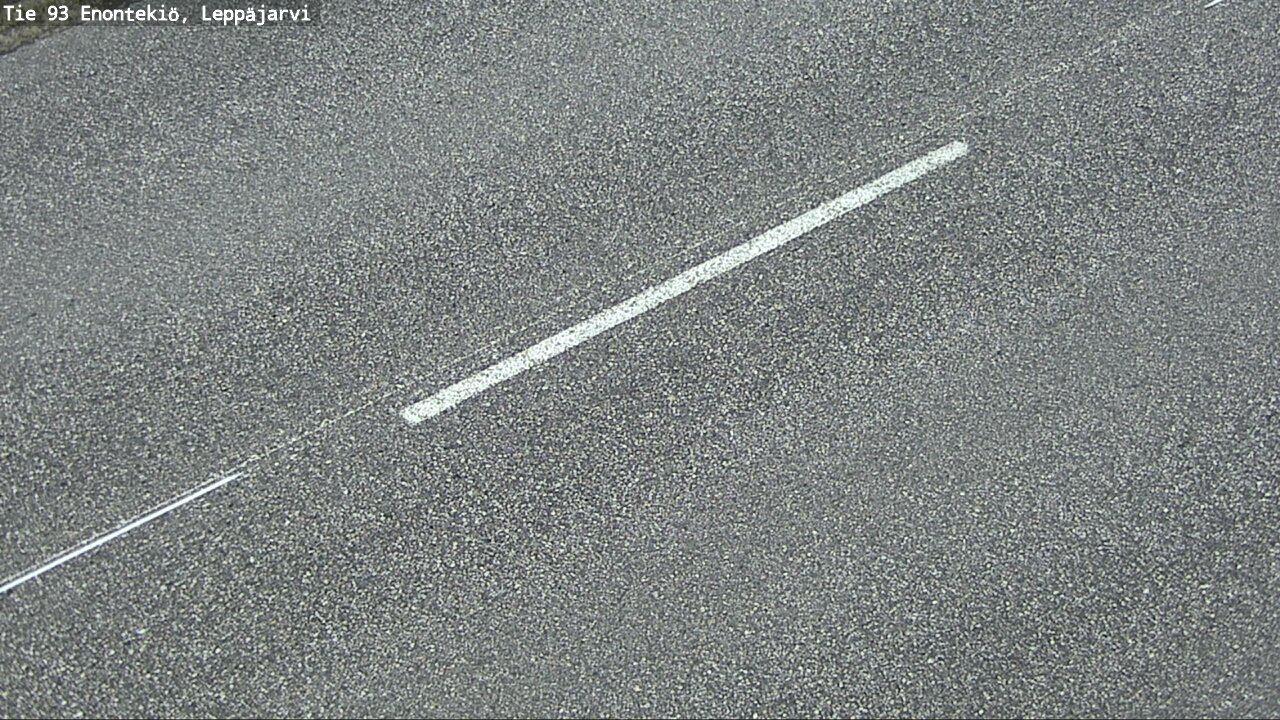 Weather Camera Image Road 93 Enontekiö, Leppäjärvi, Enontekiö, Lappi