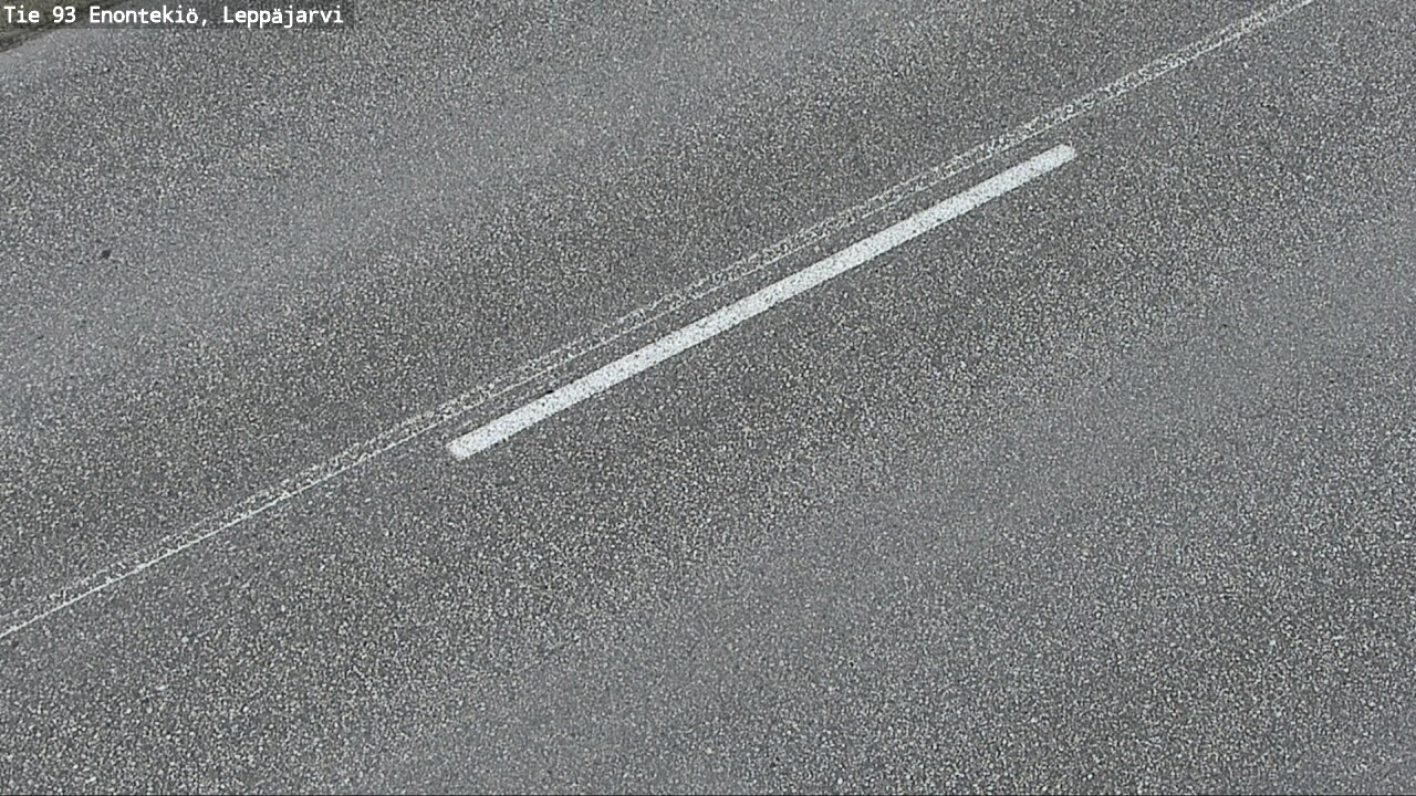 Weather Camera Image Väg 93 Enontekis, Leppäjärvi, Enontekiö, Lappi