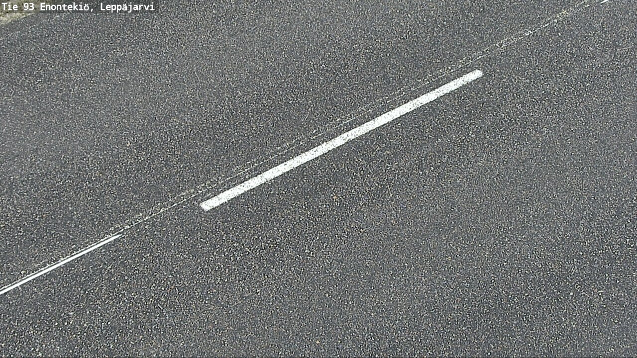 Weather Camera Image Road 93 Enontekiö, Leppäjärvi, Enontekiö, Lappi