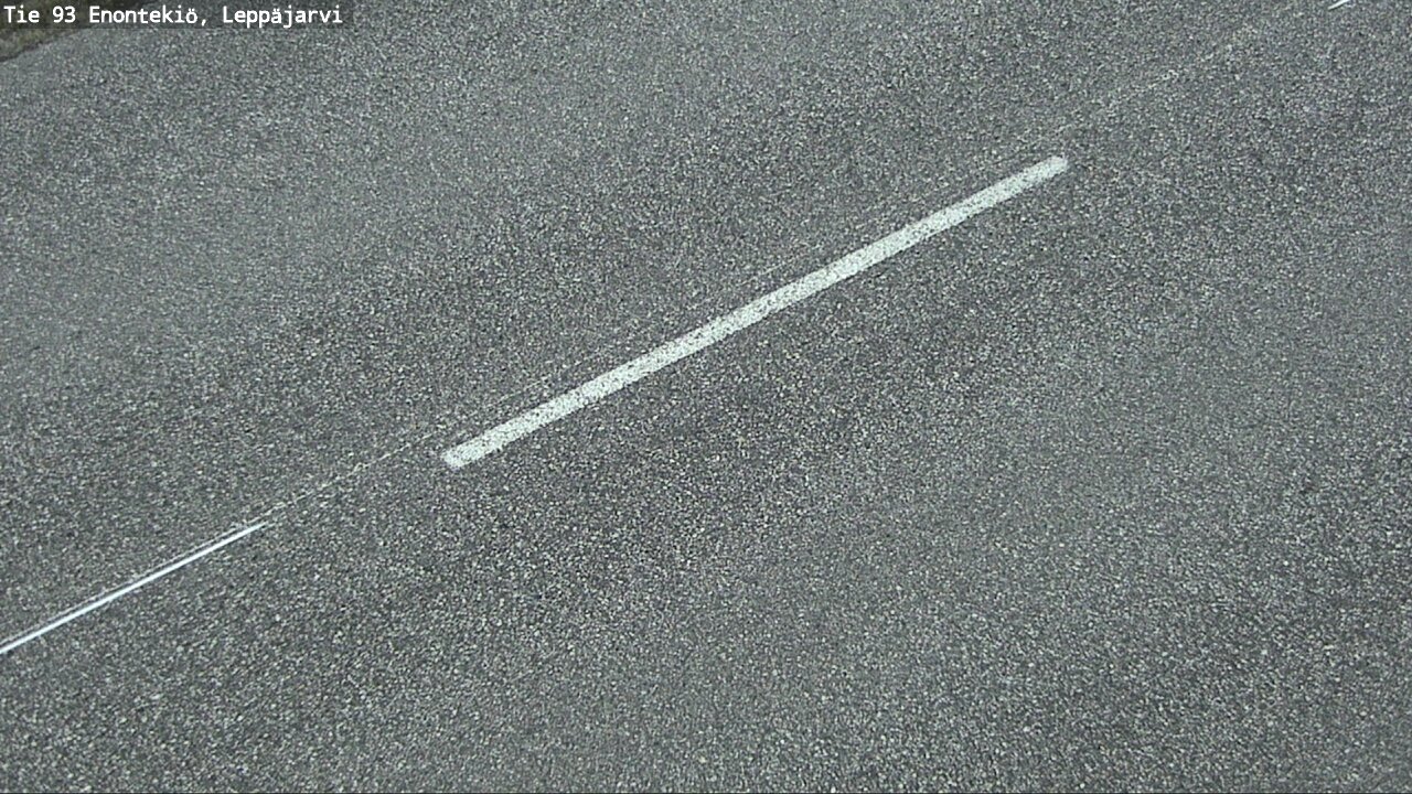 Weather Camera Image Road 93 Enontekiö, Leppäjärvi, Enontekiö, Lappi