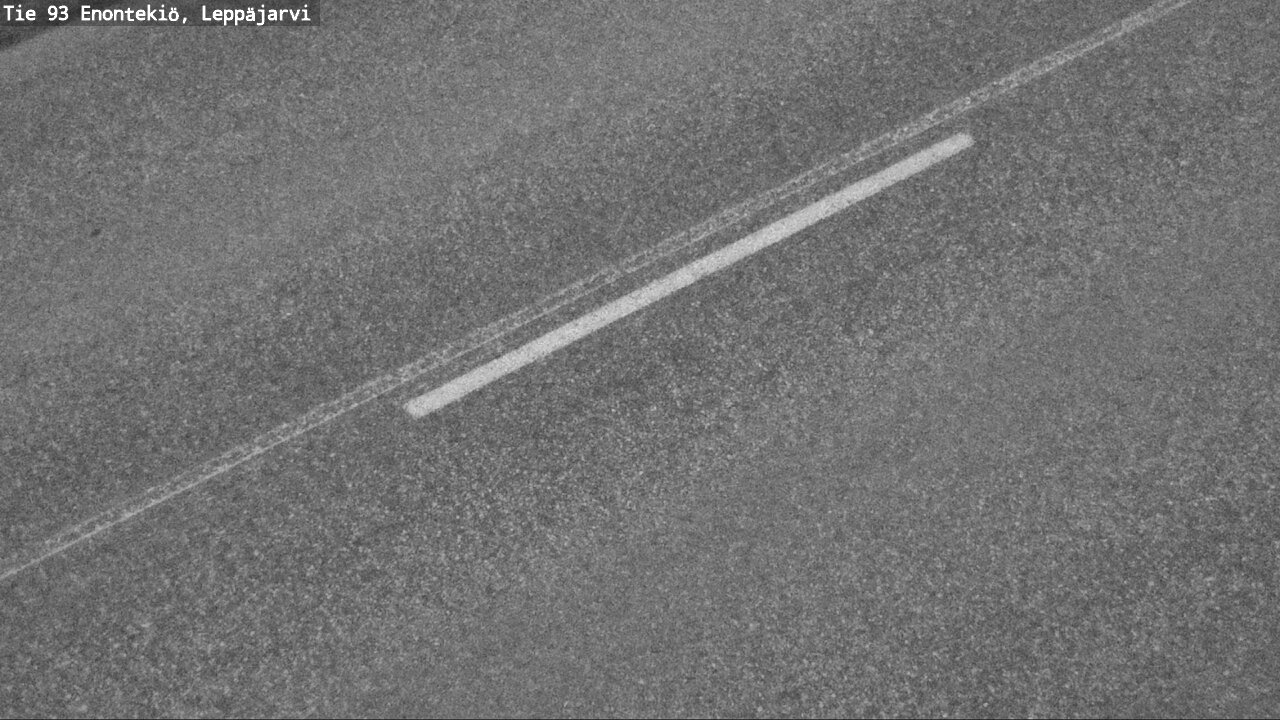 Weather Camera Image Väg 93 Enontekis, Leppäjärvi, Enontekiö, Lappi
