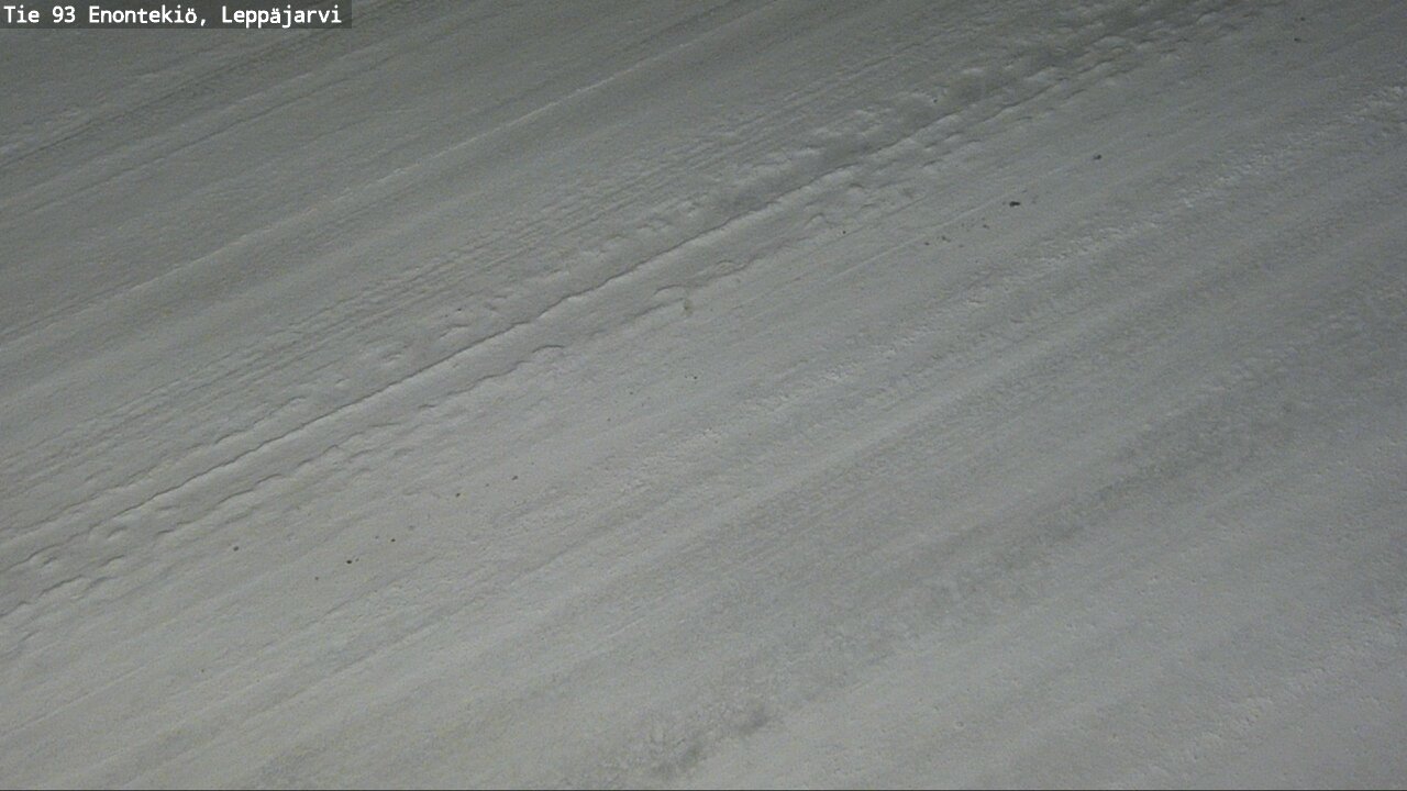Weather Camera Image Road 93 Enontekiö, Leppäjärvi, Enontekiö, Lappi