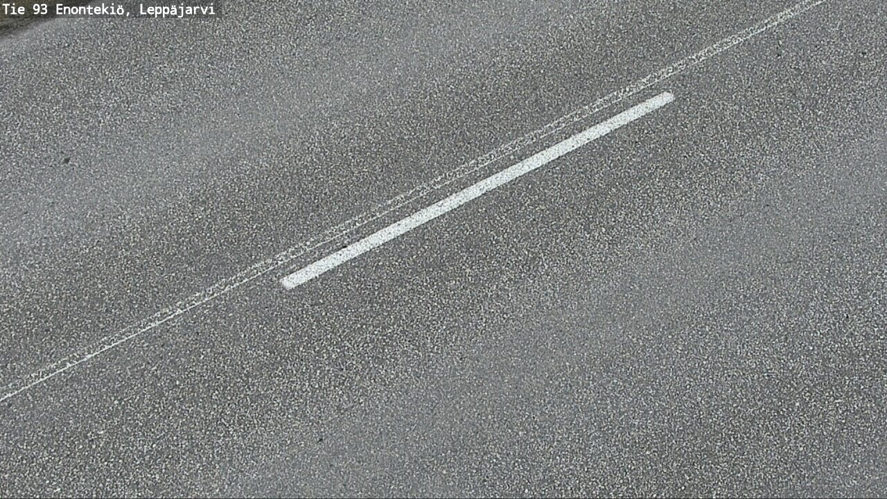 Weather Camera Image Väg 93 Enontekis, Leppäjärvi, Enontekiö, Lappi
