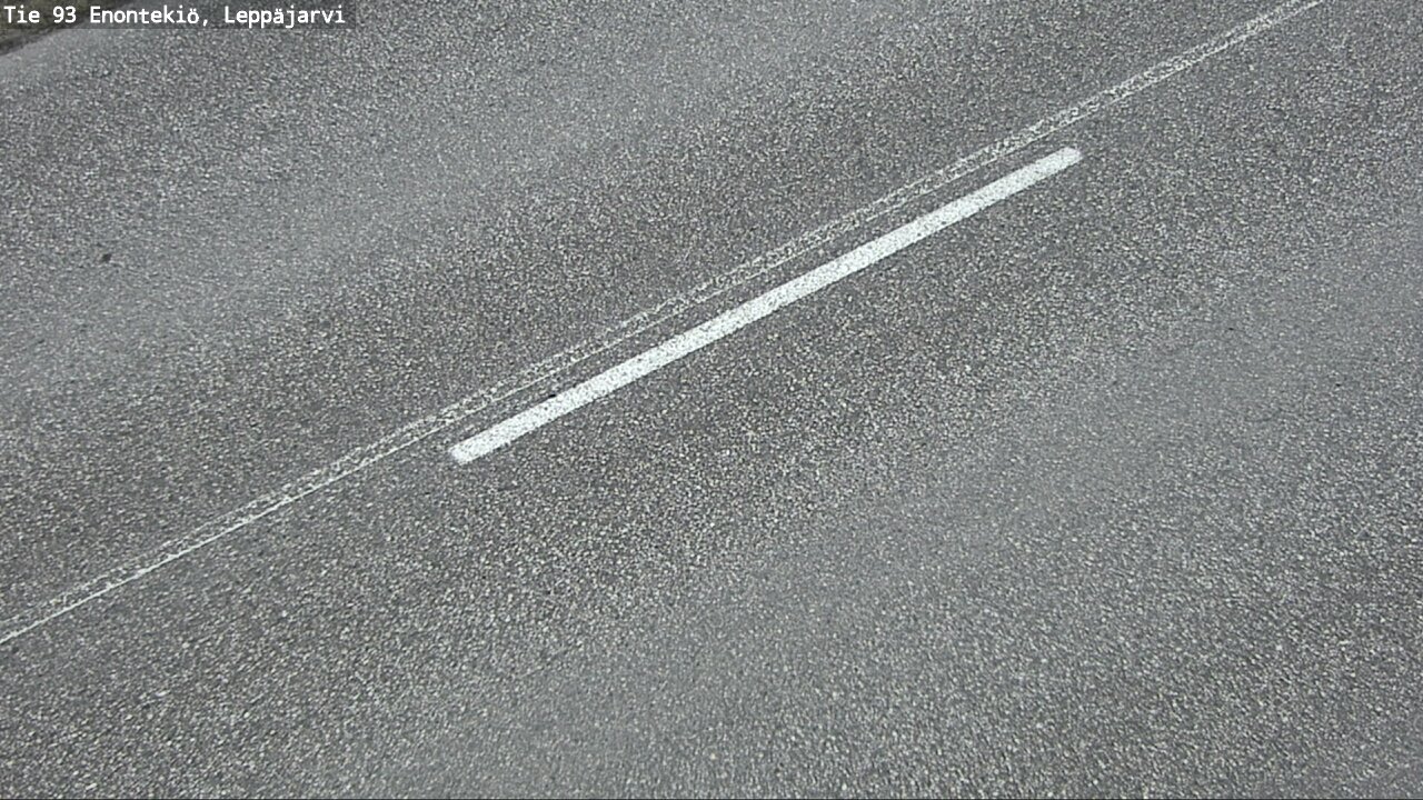 Weather Camera Image Väg 93 Enontekis, Leppäjärvi, Enontekiö, Lappi