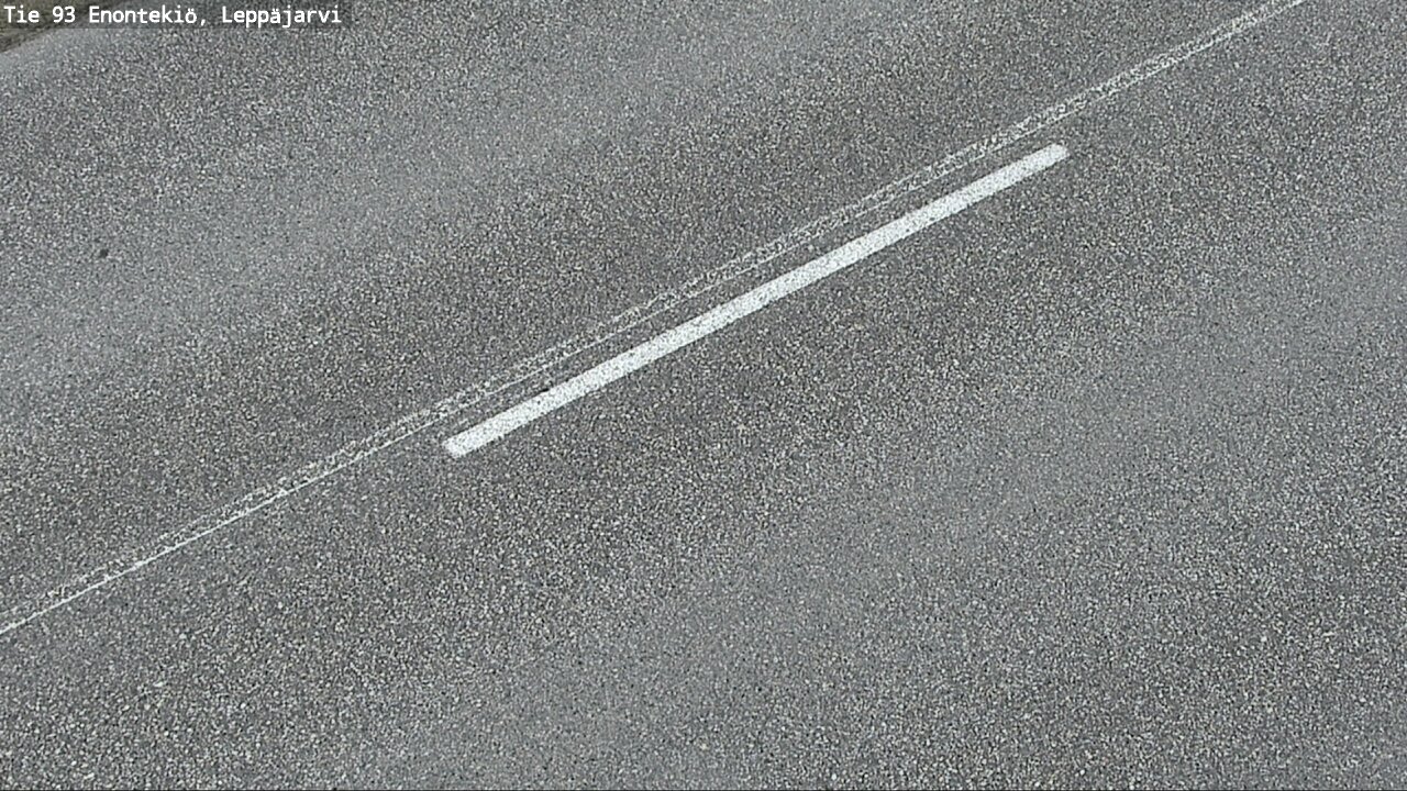 Weather Camera Image Väg 93 Enontekis, Leppäjärvi, Enontekiö, Lappi