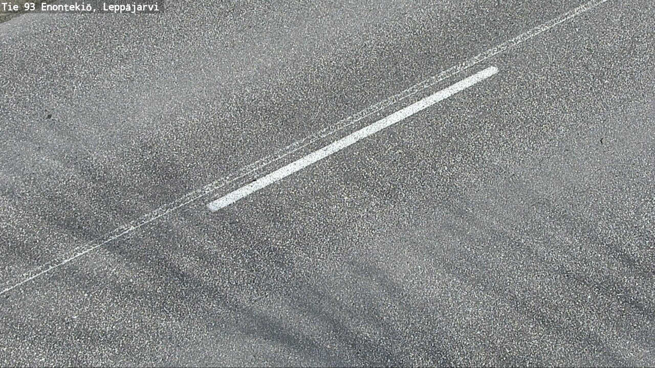 Weather Camera Image Väg 93 Enontekis, Leppäjärvi, Enontekiö, Lappi