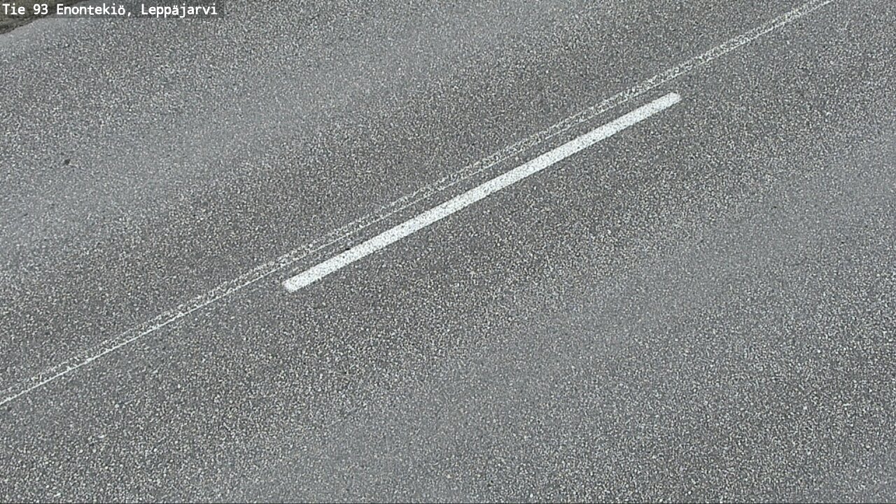 Weather Camera Image Väg 93 Enontekis, Leppäjärvi, Enontekiö, Lappi