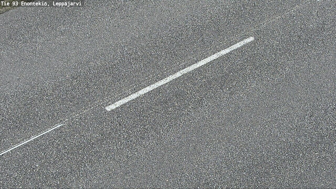 Weather Camera Image Road 93 Enontekiö, Leppäjärvi, Enontekiö, Lappi