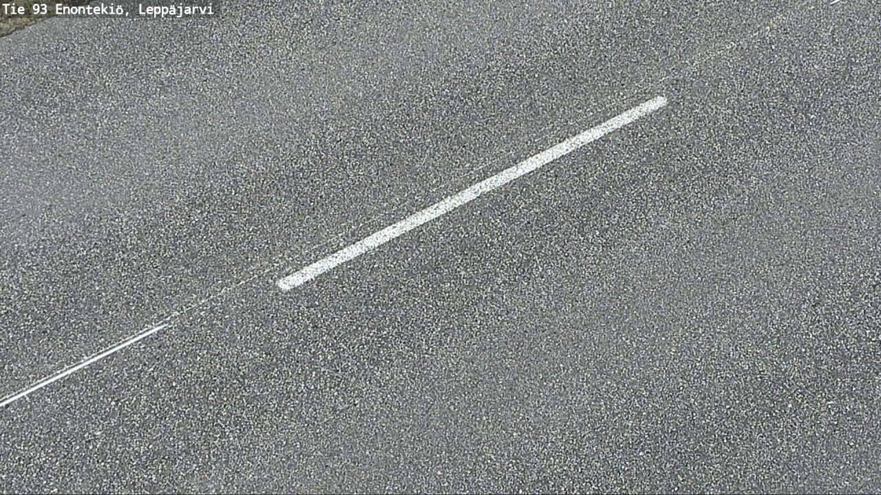 Weather Camera Image Road 93 Enontekiö, Leppäjärvi, Enontekiö, Lappi