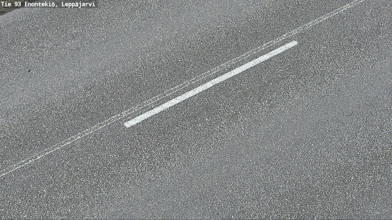 Weather Camera Image Väg 93 Enontekis, Leppäjärvi, Enontekiö, Lappi