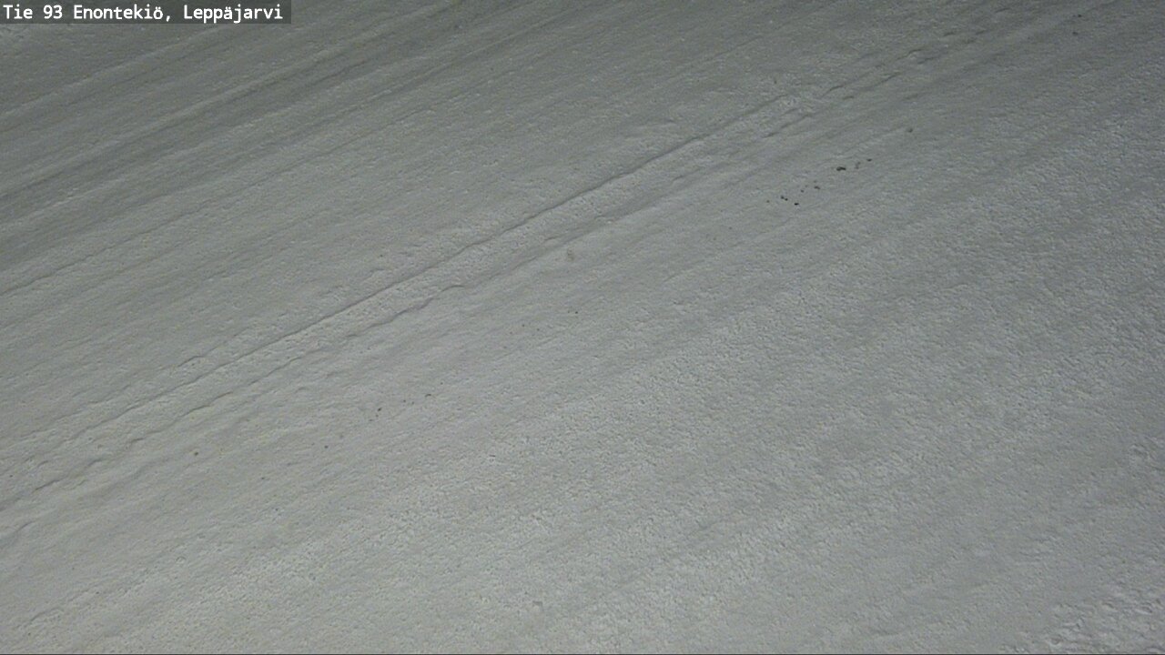 Weather Camera Image Road 93 Enontekiö, Leppäjärvi, Enontekiö, Lappi