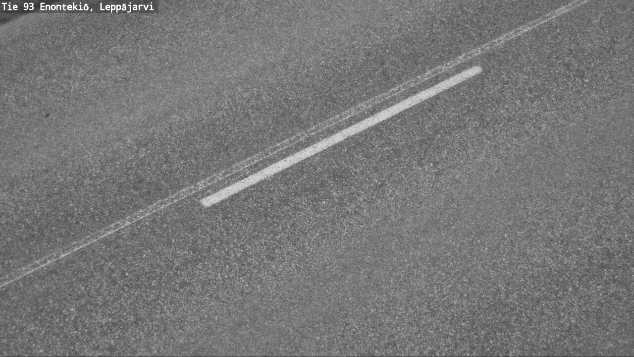 Weather Camera Image Väg 93 Enontekis, Leppäjärvi, Enontekiö, Lappi