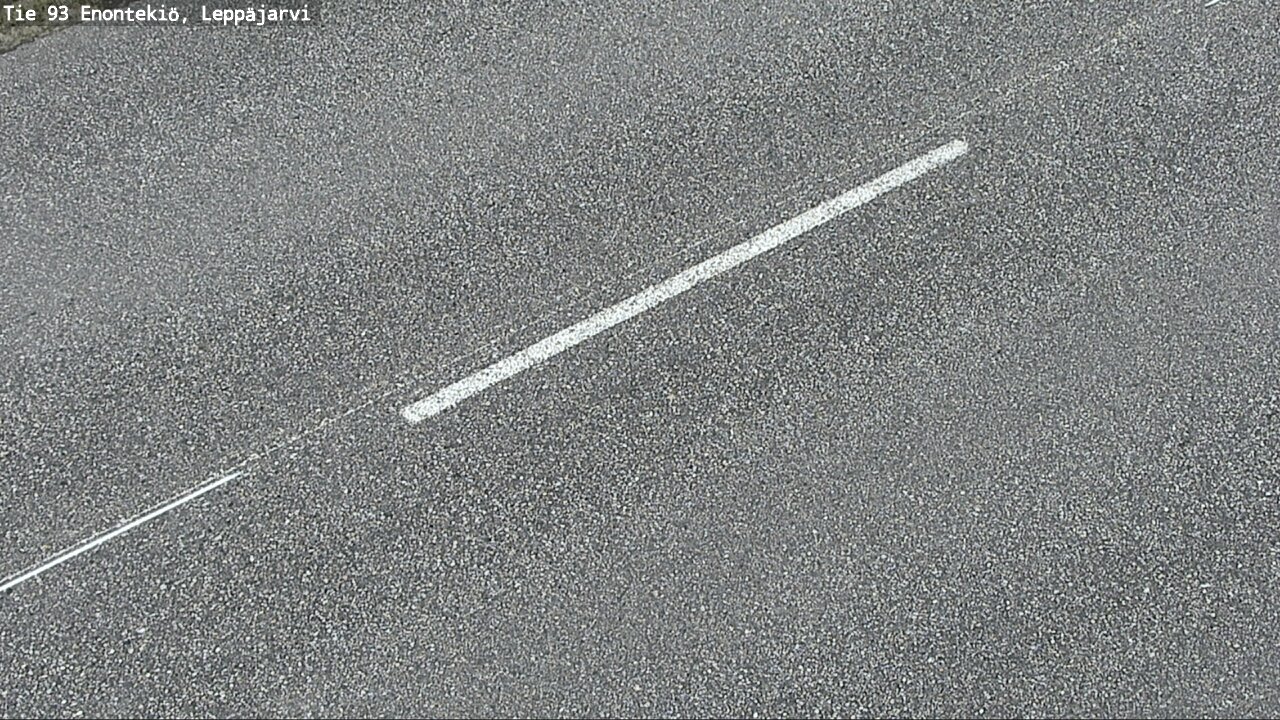 Weather Camera Image Road 93 Enontekiö, Leppäjärvi, Enontekiö, Lappi