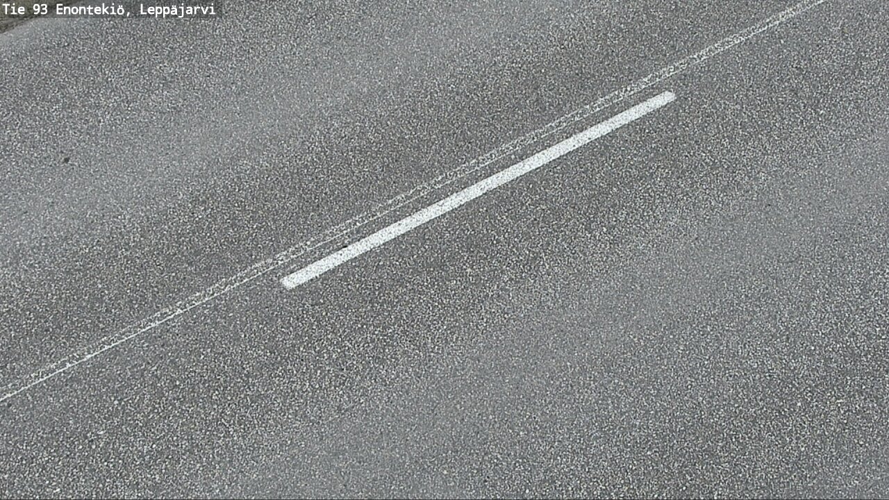 Weather Camera Image Väg 93 Enontekis, Leppäjärvi, Enontekiö, Lappi