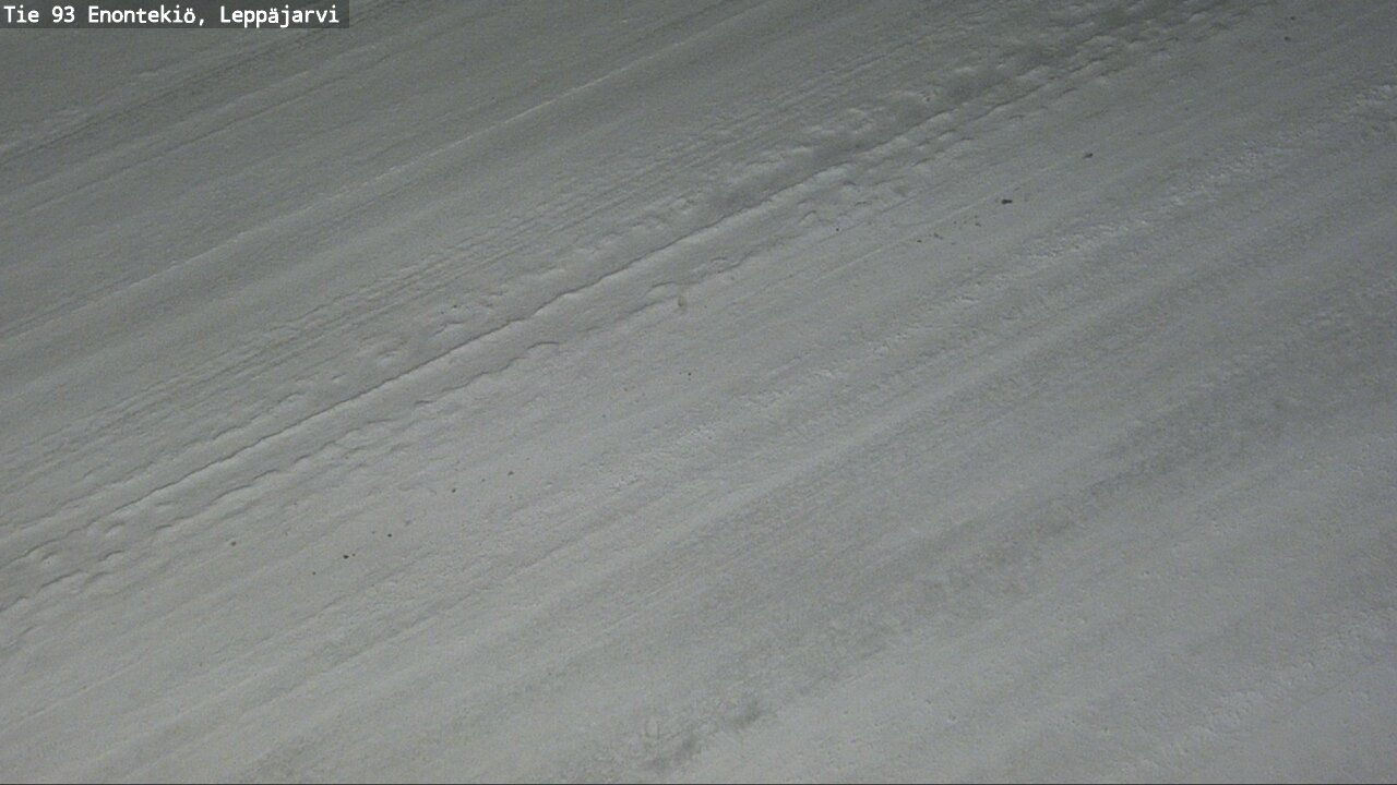 Weather Camera Image Road 93 Enontekiö, Leppäjärvi, Enontekiö, Lappi