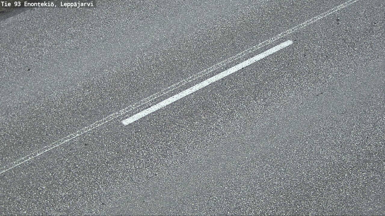 Weather Camera Image Väg 93 Enontekis, Leppäjärvi, Enontekiö, Lappi
