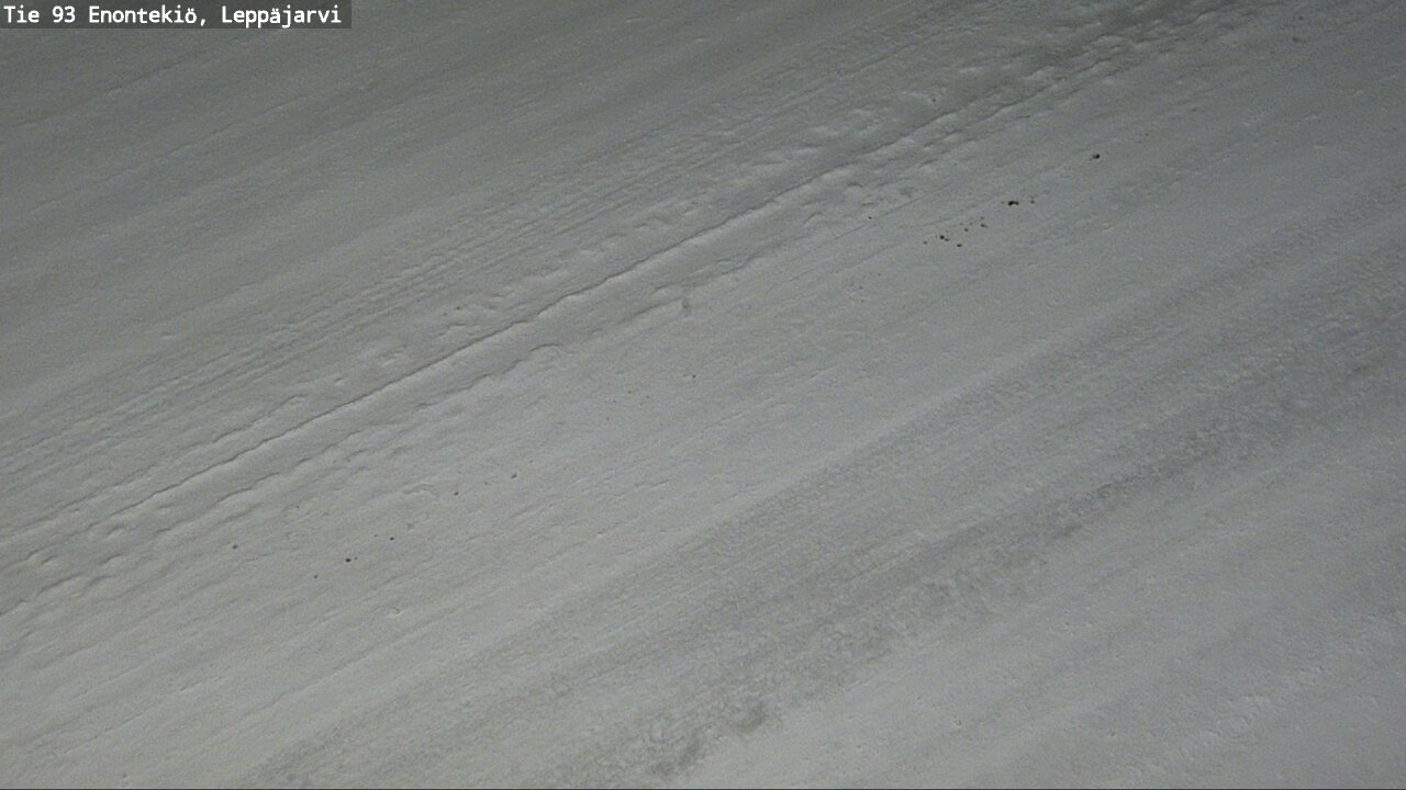 Weather Camera Image Road 93 Enontekiö, Leppäjärvi, Enontekiö, Lappi