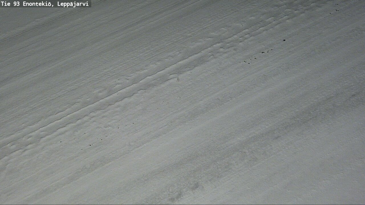 Weather Camera Image Road 93 Enontekiö, Leppäjärvi, Enontekiö, Lappi