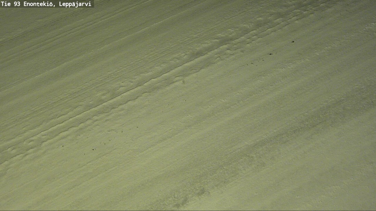Weather Camera Image Road 93 Enontekiö, Leppäjärvi, Enontekiö, Lappi