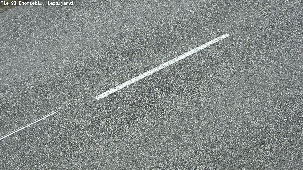 Weather Camera Image Road 93 Enontekiö, Leppäjärvi, Enontekiö, Lappi